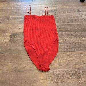 Out From Under Ribbed Bodysuit